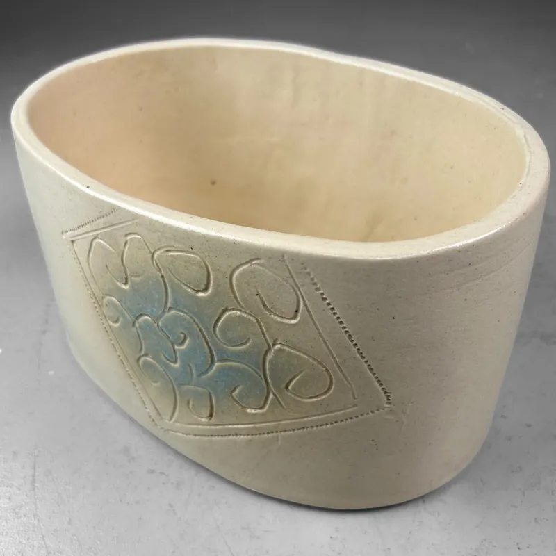 Pamono Mid-Century Ceramic Ikebana Flower Holder, 1950s> Vases