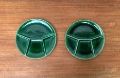 Pamono Mid-Century Ceramic Plates or Bowls from Steuler, West Germany, 1960s, Set of 2> Serving Dishes