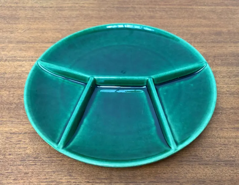 Pamono Mid-Century Ceramic Plates or Bowls from Steuler, West Germany, 1960s, Set of 2> Serving Dishes