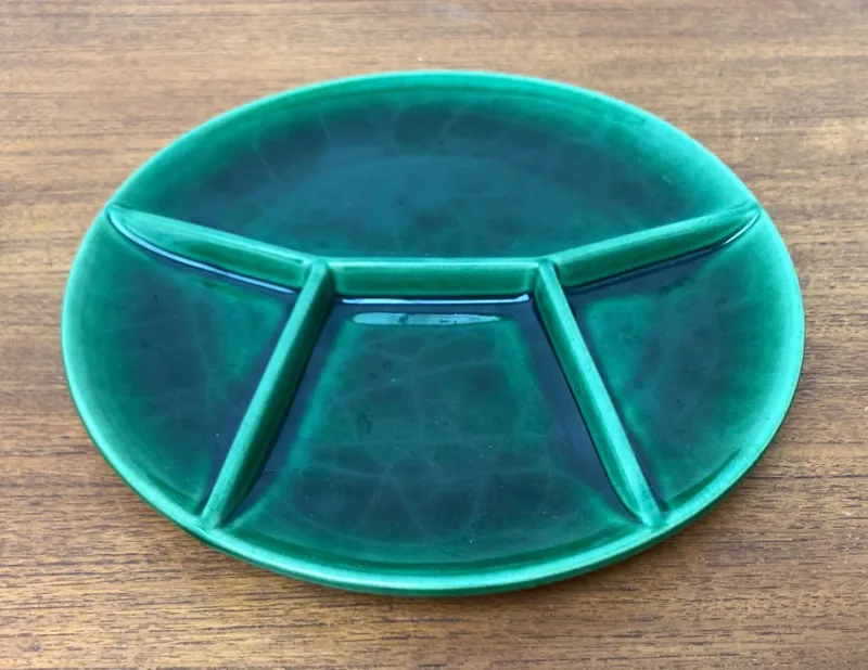 Pamono Mid-Century Ceramic Plates or Bowls from Steuler, West Germany, 1960s, Set of 2> Serving Dishes