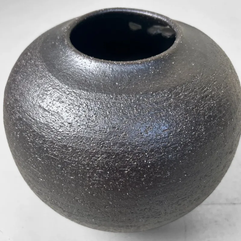 Pamono Mid-Century Ceramic Shigaraki Ikebana Vase, 1970s> Vases
