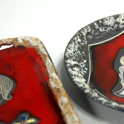 Pamono Mid-Century Ceramics Set from San Marino, Set of 3><noscript><img width=