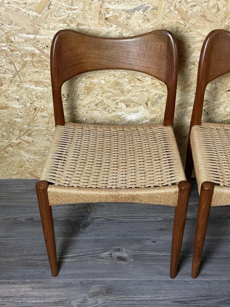 Best Pamono Mid-Century Chairs in Teak by Niels O Möller for J L Møllers, 1960s, Set of 6