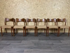 Best Pamono Mid-Century Chairs in Teak by Niels O Möller for J L Møllers, 1960s, Set of 6