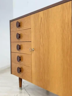 Pamono Mid-Century Chest of Drawers Sideboard Sideboard Living Room Cabinet Hallway Cabinet Vintage><noscript><img width=