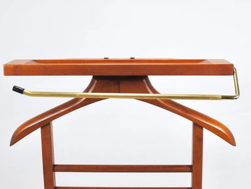 Pamono Mid-Century Clothing Valet Chair by Fratelli Reguitti, Italy, 1950s> Racks, Hooks & Valets