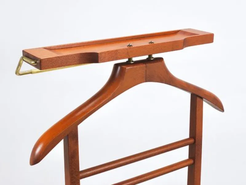 Pamono Mid-Century Clothing Valet Chair by Fratelli Reguitti, Italy, 1950s> Racks, Hooks & Valets
