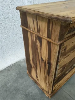 Pamono Mid-Century Commode with Turned Legs><noscript><img width=