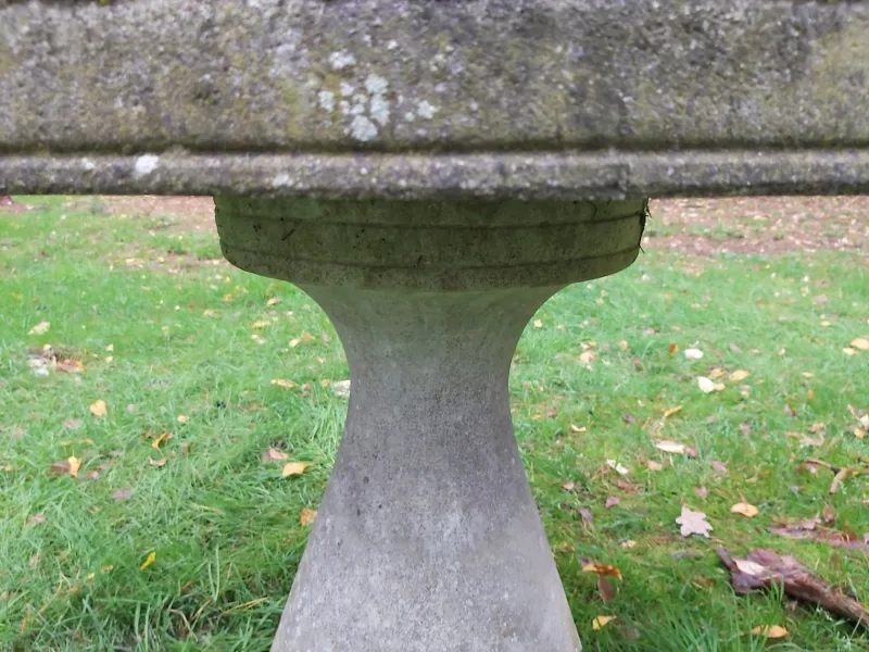 Pamono Mid-Century Concrete Garden Table in the Style of Mangiarotti & Up & Up> Garden Tables