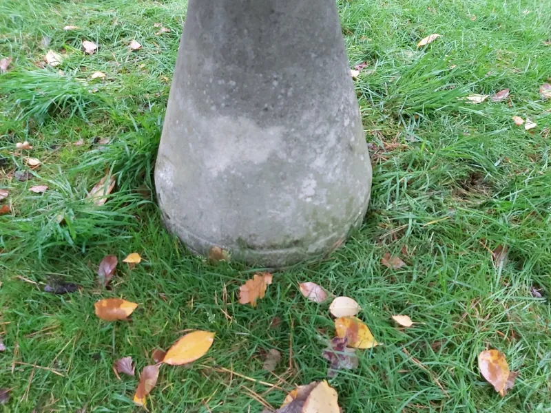 Pamono Mid-Century Concrete Garden Table in the Style of Mangiarotti & Up & Up> Garden Tables