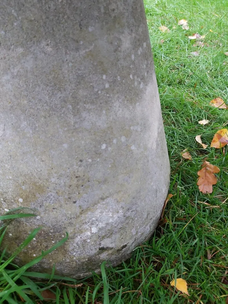 Pamono Mid-Century Concrete Garden Table in the Style of Mangiarotti & Up & Up> Garden Tables