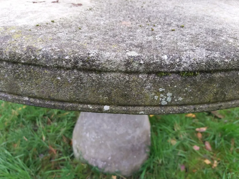 Pamono Mid-Century Concrete Garden Table in the Style of Mangiarotti & Up & Up> Garden Tables