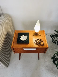 Pamono Mid-Century Czech Nightstands, 1960s, Set of 2><noscript><img width=