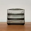 Online Pamono Mid-Century Danish Cabaret Glass Trays from Holmegaard, 1960s, Set of 3