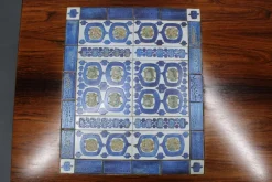 Outlet Pamono Mid-Century Danish Coffee Table with Ceramic Tile Inlay from Haslev Mobelsnedkeri, 1960s
