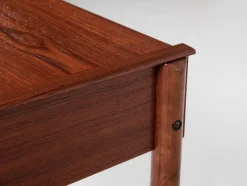Best Pamono Mid-Century Danish Dressing Table in Teak with Ottoman from Dyrlund, 1960s, Set of 2