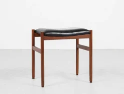 Best Pamono Mid-Century Danish Dressing Table in Teak with Ottoman from Dyrlund, 1960s, Set of 2