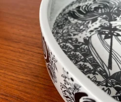 Pamono Mid-Century Danish Flora Bowl by Bjørn Wiinblad for Nymolle, Denmark, 1960s><noscript><img width=