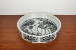Pamono Mid-Century Danish Flora Bowl by Bjørn Wiinblad for Nymolle, Denmark, 1960s><noscript><img width=