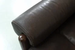 Sale Pamono Mid-Century Danish Leather Lounge Chair in the style of Norell, 1960s