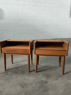 Outlet Pamono Mid-Century Danish Nightstands, Set of 2