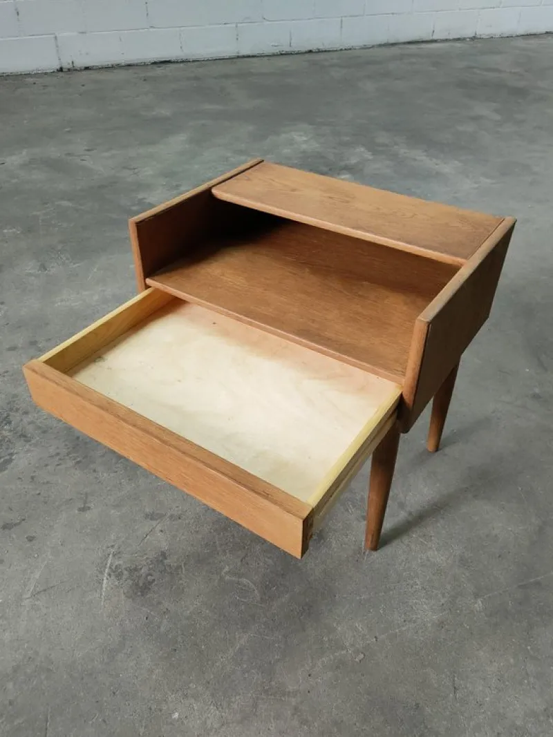 Outlet Pamono Mid-Century Danish Nightstands, Set of 2