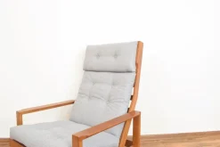 Pamono Mid-Century Danish Oak Armchair by Leif Alring for Madsen & Schubell, 1960s><noscript><img width=