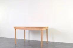 Pamono Mid-Century Danish Oak Extendable Dining Table, 1960s><noscript><img width=