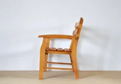 Discount Pamono Mid-Century Danish Patinated Childrens Chair in Beech, 1950s
