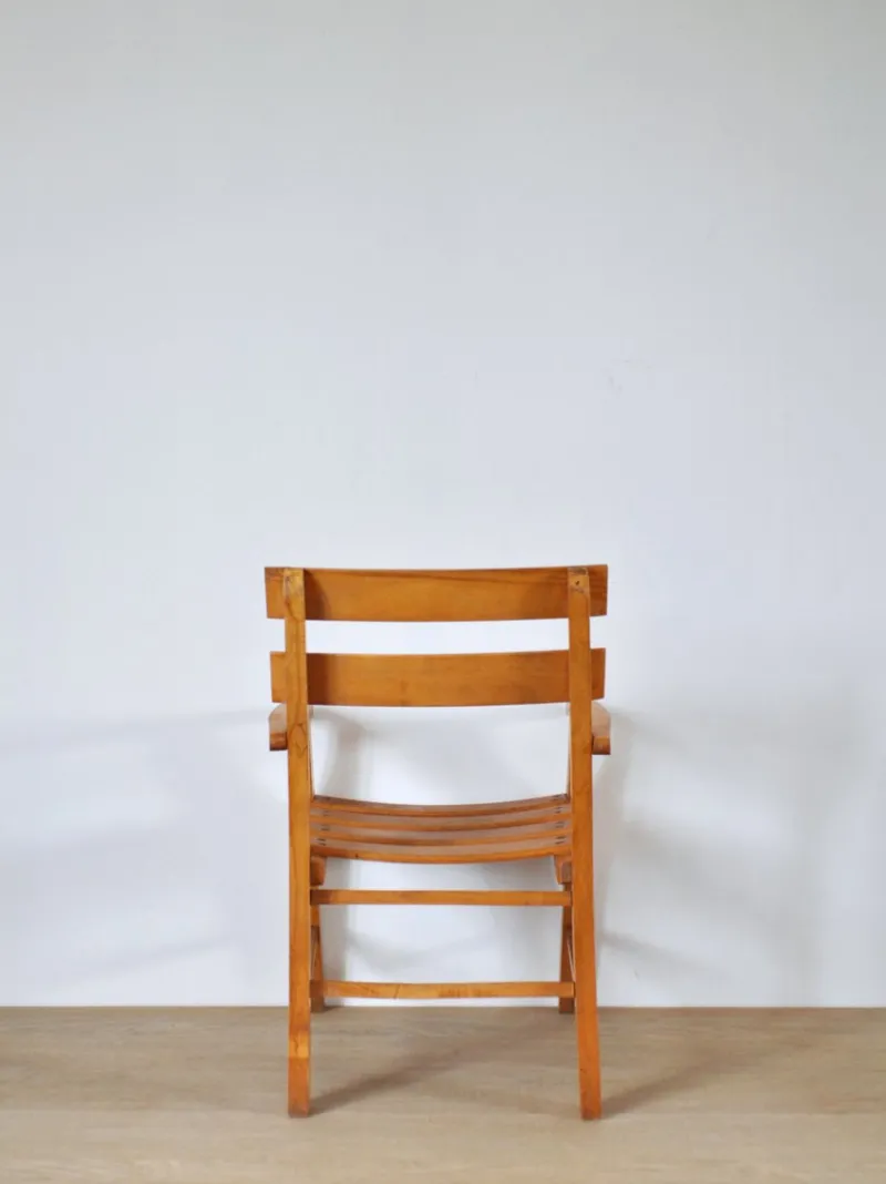 Discount Pamono Mid-Century Danish Patinated Childrens Chair in Beech, 1950s