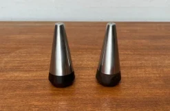 Pamono Mid-Century Danish Pepper and Salt Shakers from A&B Lundtofte, 1960s, Set of 2><noscript><img width=
