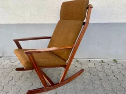 Pamono Mid-Century Danish Rocking Chair by Poul M. Volther> Rocking Chairs