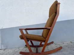 Pamono Mid-Century Danish Rocking Chair by Poul M. Volther><noscript><img width=