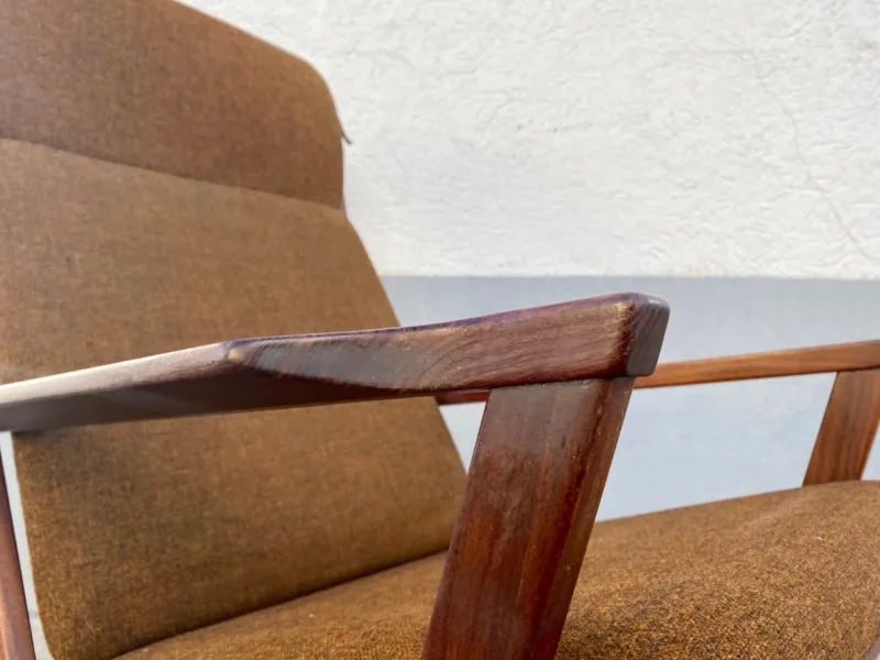 Pamono Mid-Century Danish Rocking Chair by Poul M. Volther> Rocking Chairs