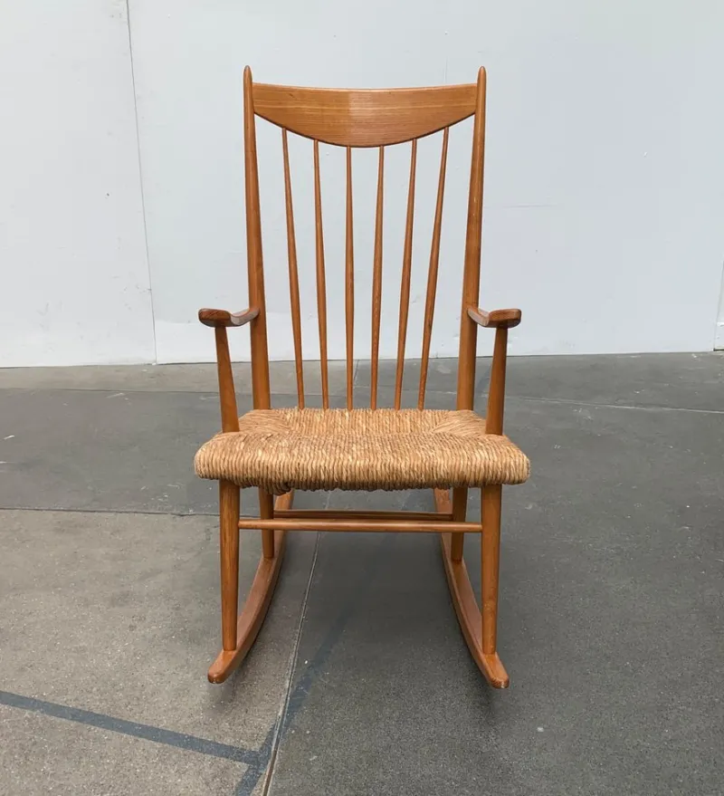 Pamono Mid-Century Danish Rocking Chair> Rocking Chairs