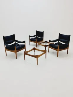 Best Pamono Mid-Century Danish Rosewood Armchair by Kristian Vedel Modus for Willadsen Møbelfabrik, 1960s