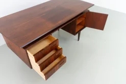 Sale Pamono Mid-Century Danish Rosewood Freestanding Desk with Floating Top, 1960s