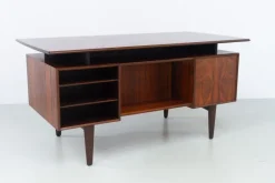Sale Pamono Mid-Century Danish Rosewood Freestanding Desk with Floating Top, 1960s