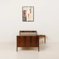 Pamono Mid-Century Danish Rosewood Daybed by A. J. Iversen, 1960s> Daybeds & Chaises Lounges