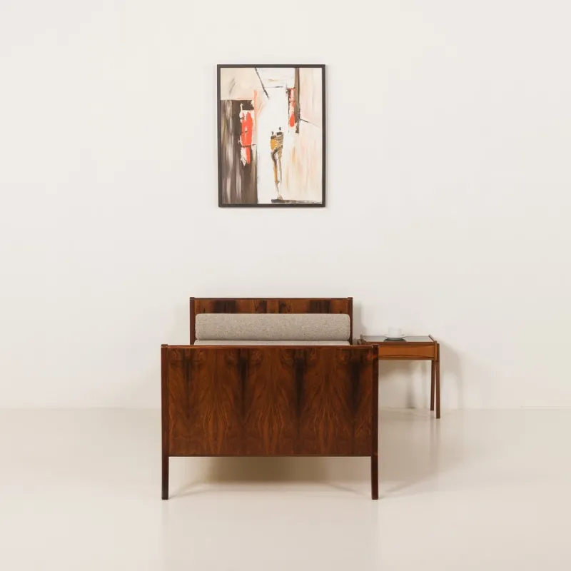 Pamono Mid-Century Danish Rosewood Daybed by A. J. Iversen, 1960s> Daybeds & Chaises Lounges