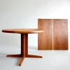 Hot Pamono Mid-Century Danish Round and Oval Extendable Dining Table in Teak, 1960s