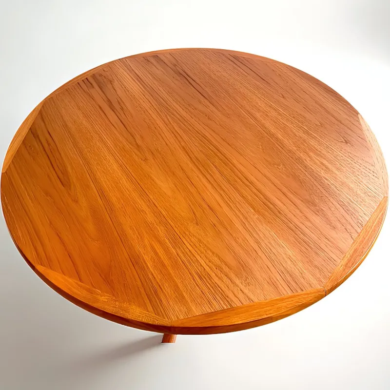 Hot Pamono Mid-Century Danish Round and Oval Extendable Dining Table in Teak, 1960s
