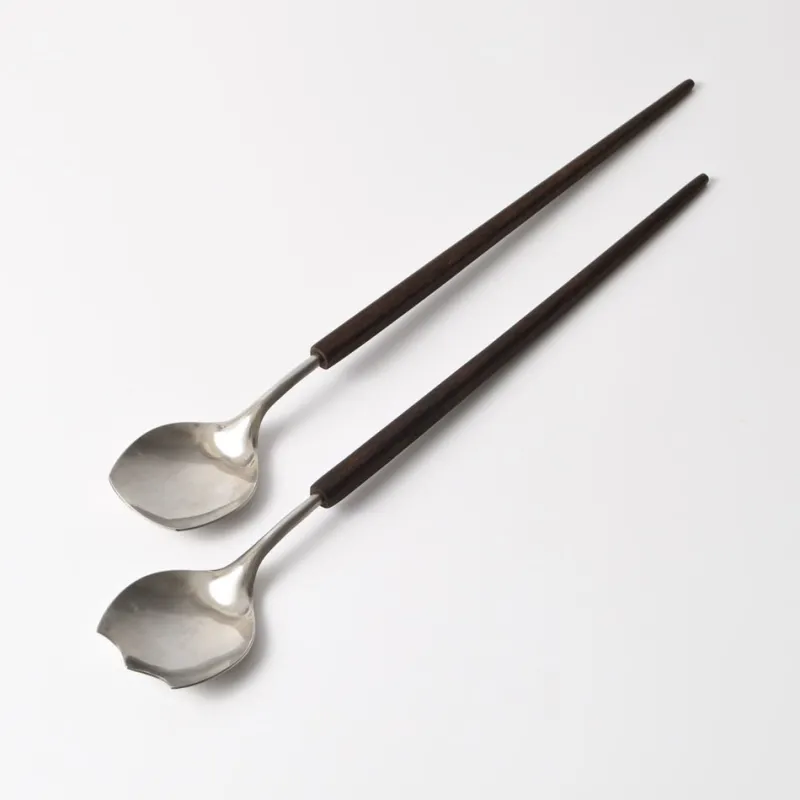Best Pamono Mid-Century Danish Salad Servers from Asni, 1960s, Set of 2