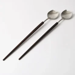 Best Pamono Mid-Century Danish Salad Servers from Asni, 1960s, Set of 2