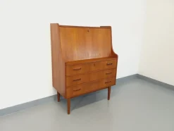 Discount Pamono Mid-Century Danish Secretaire in Teak by Gunnar Nielsen Tibergaard
