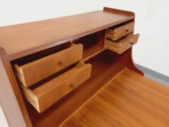 Discount Pamono Mid-Century Danish Secretaire in Teak by Gunnar Nielsen Tibergaard