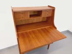 Discount Pamono Mid-Century Danish Secretaire in Teak by Gunnar Nielsen Tibergaard