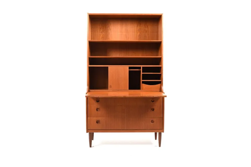 Discount Pamono Mid-Century Danish Secretaire in Teak