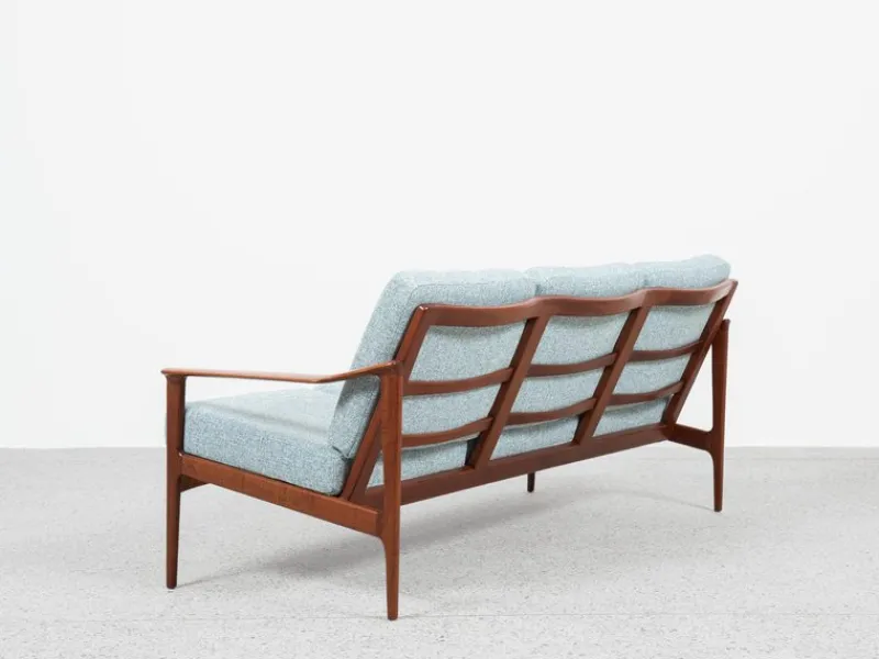 Pamono Mid-Century Danish Sofa Set in Teak attributed to Ib Kofod Larsen, Set of 3> Living Room Sets