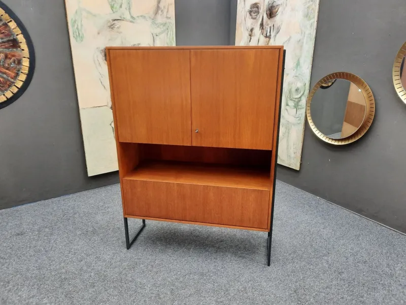Pamono Mid-Century Danish Style Teak Highboard, 1970s> Cabinets & Wardrobes